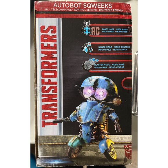 2016 Hasbro Autobot Sqweeks RC Remote Control Dance Transformers New In Box - Picture 2 of 5